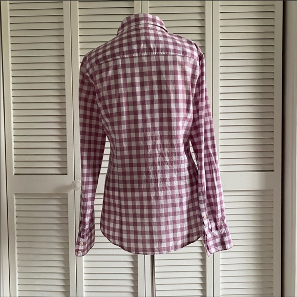 J Crew | The Perfect Shirt w/ Gingham Print - Picture 3 of 7